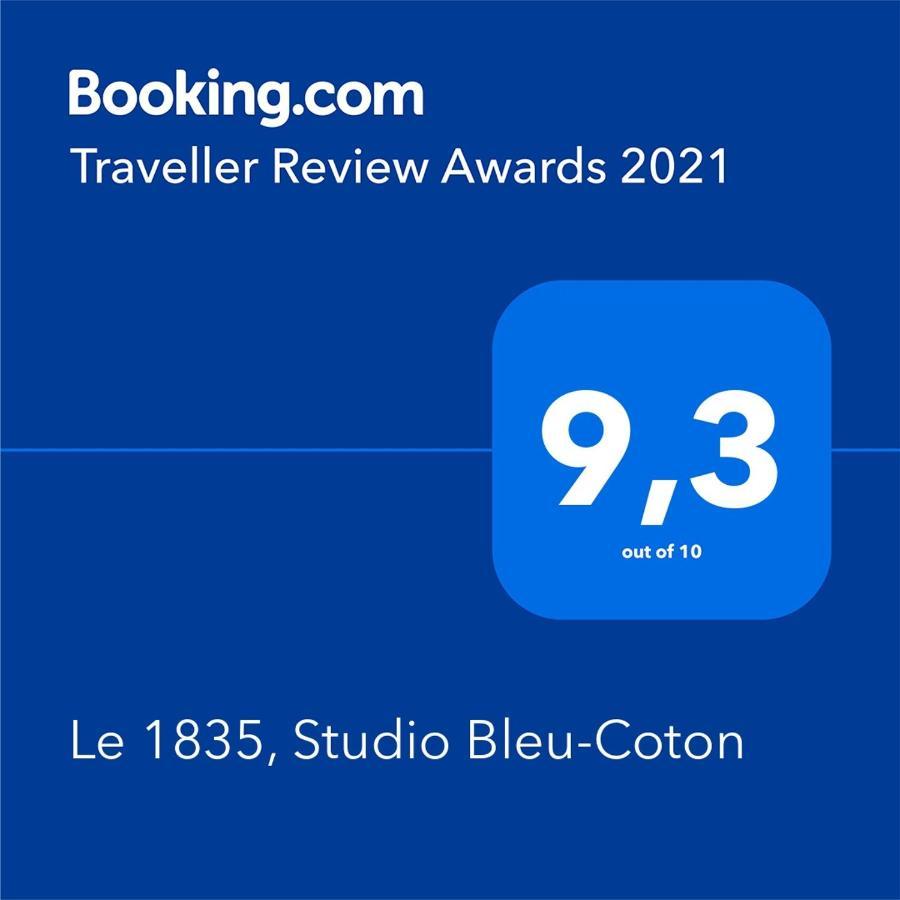 Le 1835, Studio Bleu-Coton Мустье-Сент-Мари Экстерьер фото
